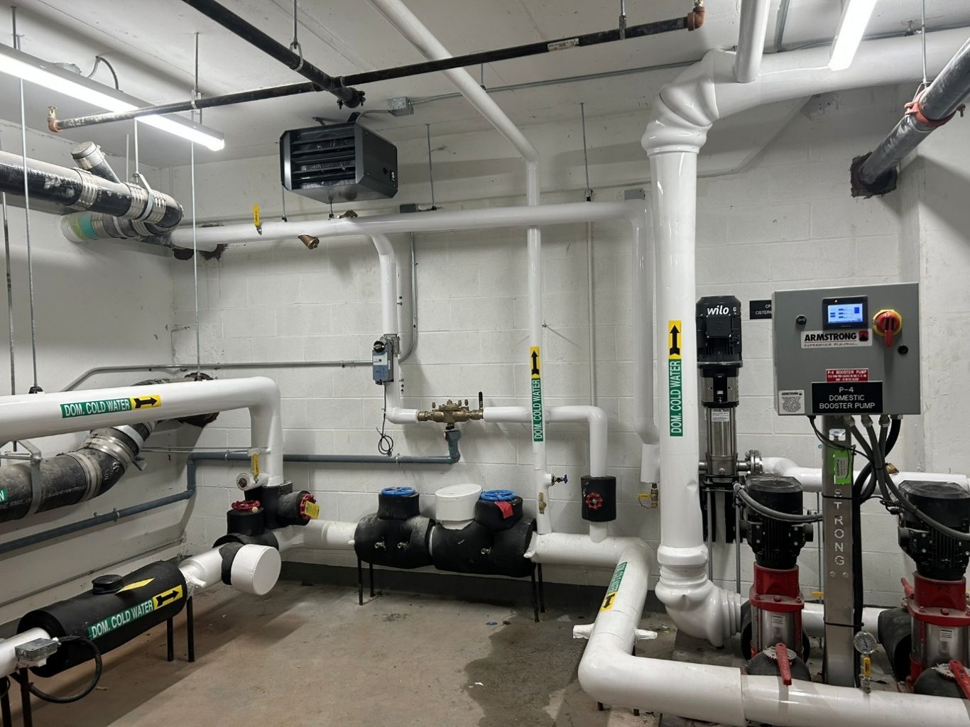 Insulated pump room